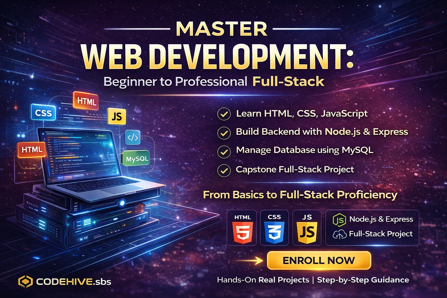 👨🏻‍💻Complete Full-Stack Web Development: Beginner to Advanced👨🏻‍💻